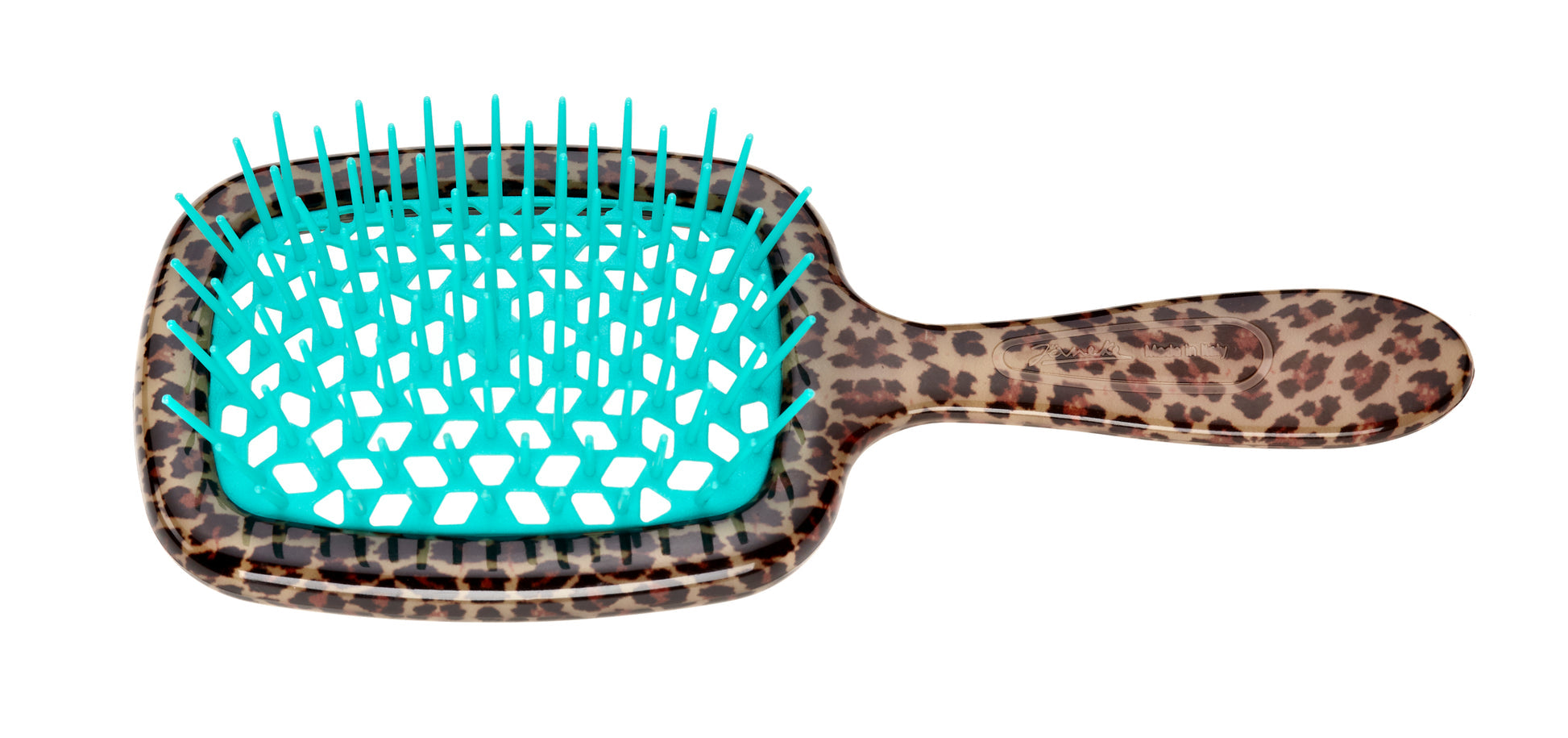 Janeke Turquoise Spotted Superbrush Standart