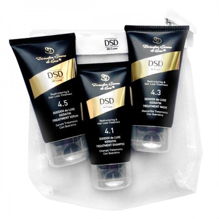 DSD De Luxe Travel Set Hair Care Against Hair Loss 4.1 + 4.3 + 4.5